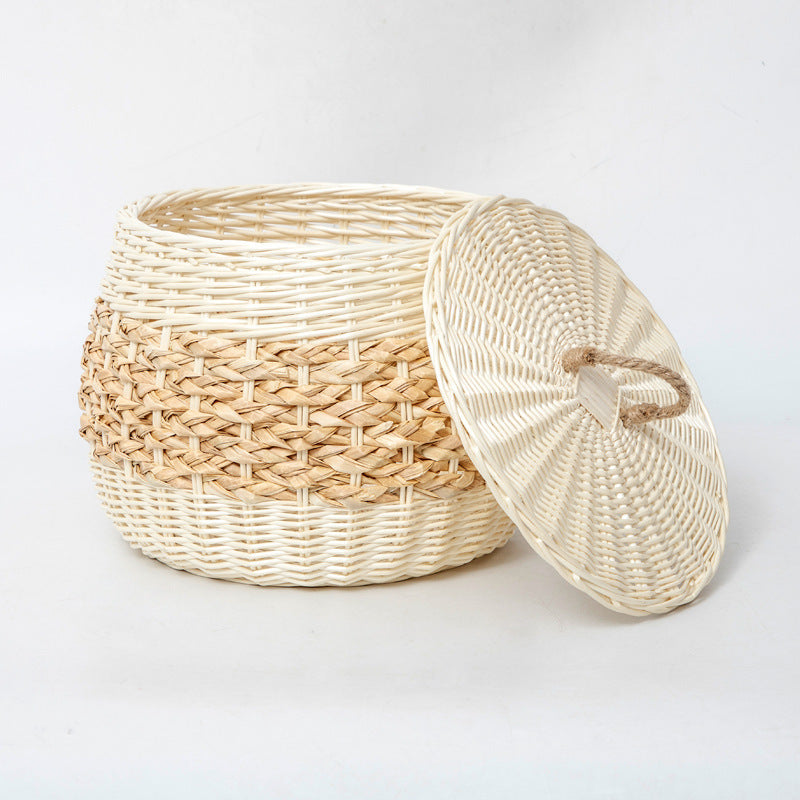 Storage Basket White Green | Kelmera