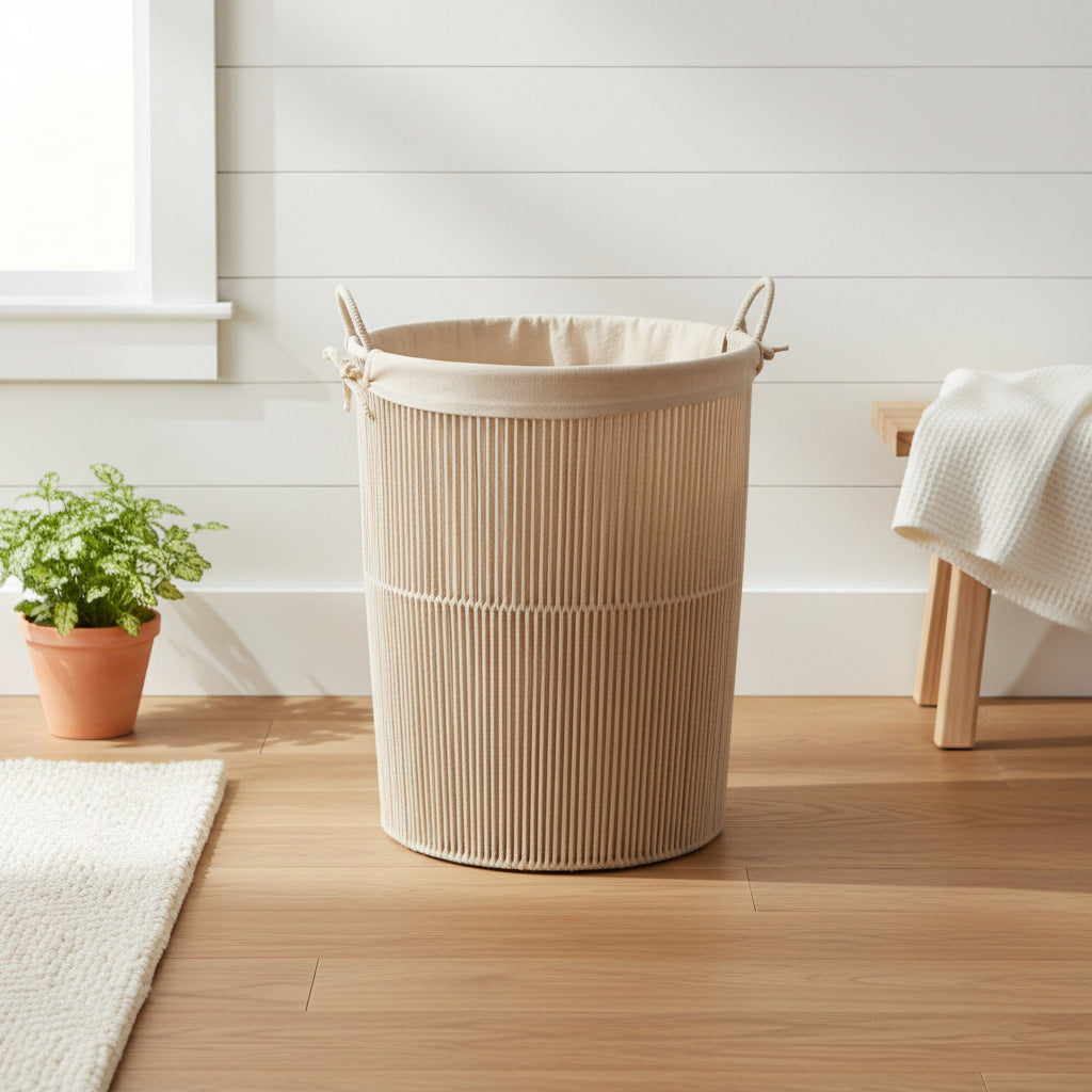 Storage Basket White Minimalist Design | Kelmera