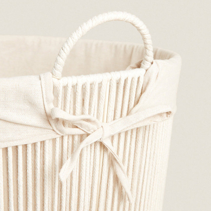Storage Basket White Minimalist Design | Kelmera