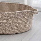 Storage Basket White Yellow | Kelmera