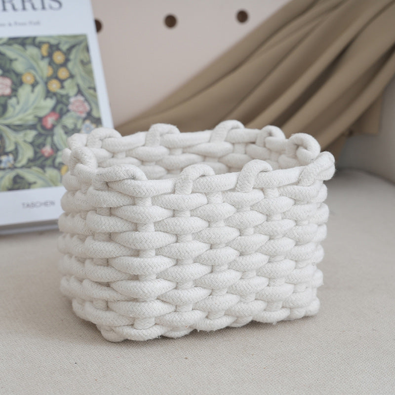 Storage Basket with Braided Design | Kelmera