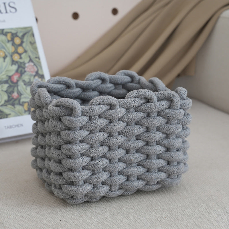 Storage Basket with Braided Design | Kelmera