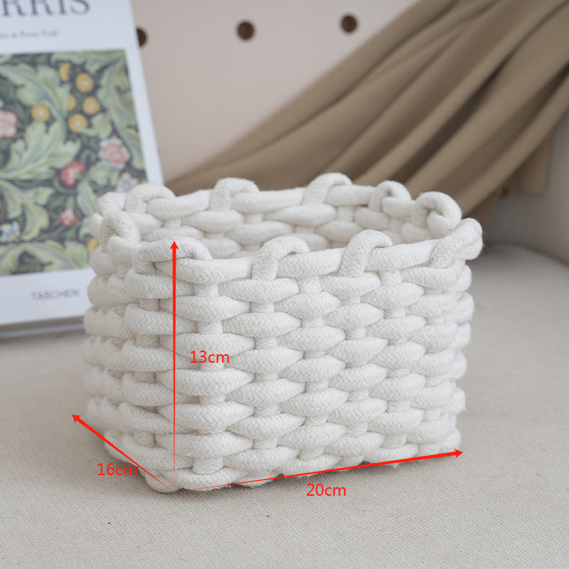 Storage Basket with Braided Design | Kelmera