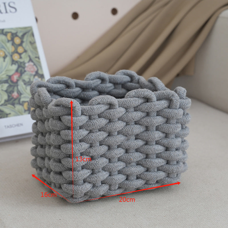 Storage Basket with Braided Design | Kelmera
