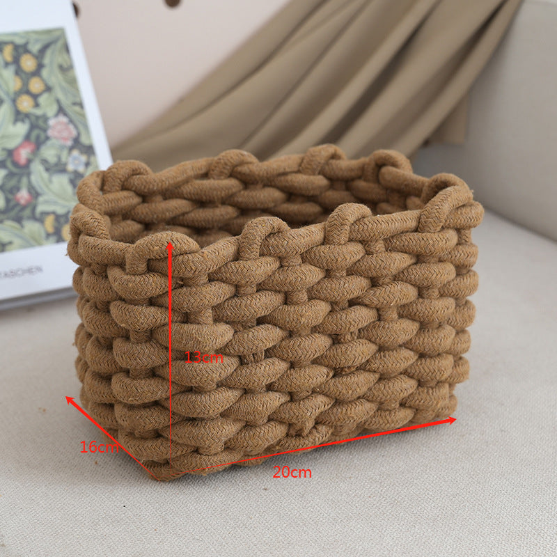 Storage Basket with Braided Design | Kelmera
