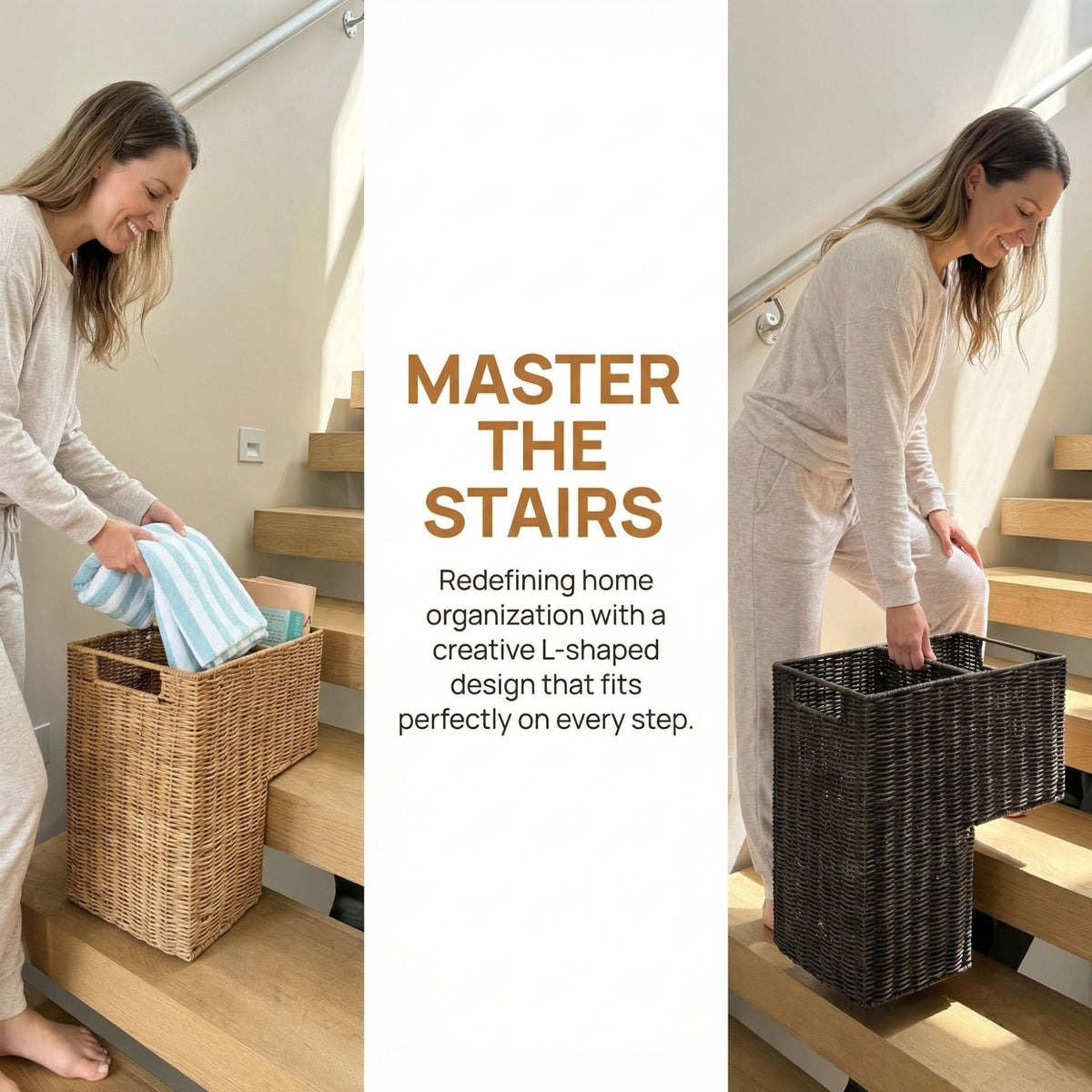 Storage Basket with Carrying Handles | Kelmera