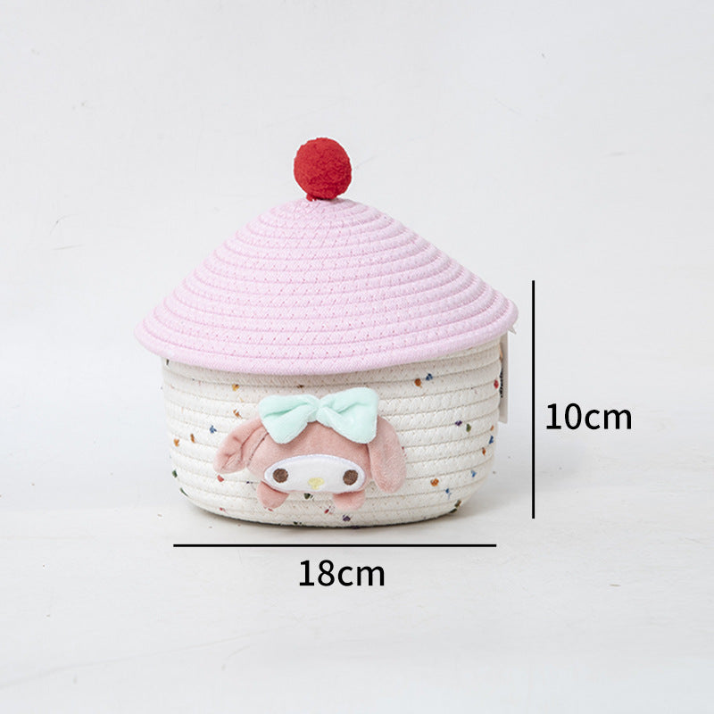 Storage Basket with Cute Animal Motif | Kelmera
