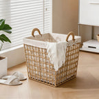 Storage Basket with Decorative Fabric Lining | Kelmera