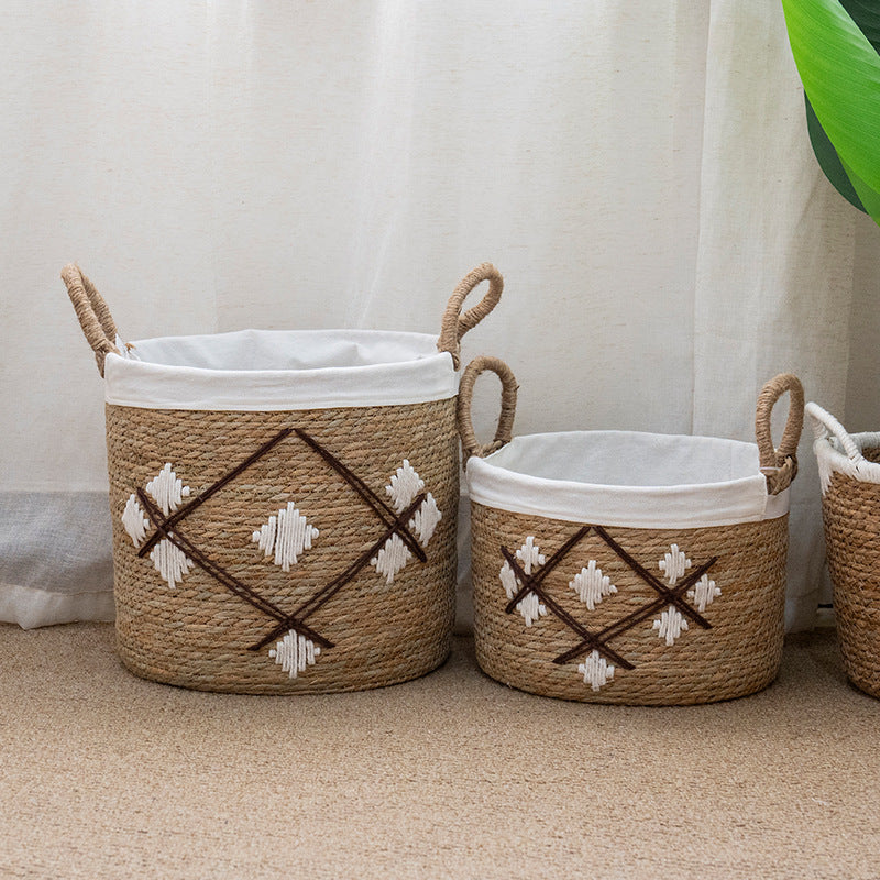 Storage Basket with Decorative Pattern | Kelmera