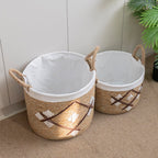 Storage Basket with Decorative Pattern | Kelmera