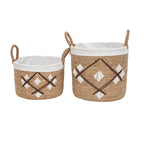 Storage Basket with Decorative Pattern | Kelmera