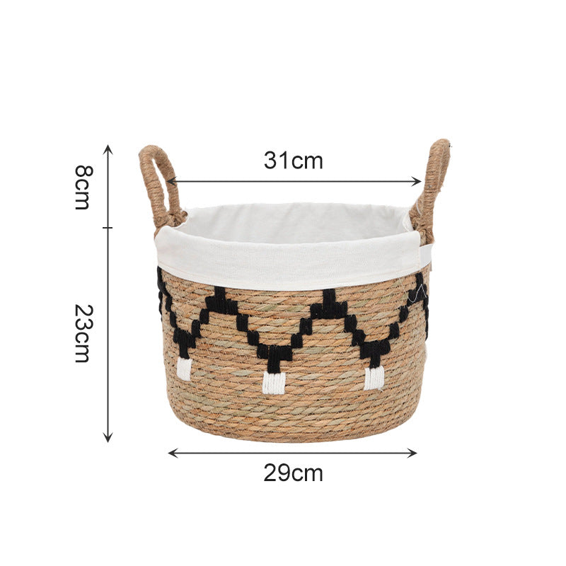 Storage Basket with Decorative Pattern | Kelmera