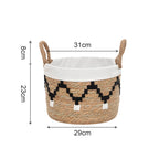 Storage Basket with Decorative Pattern | Kelmera