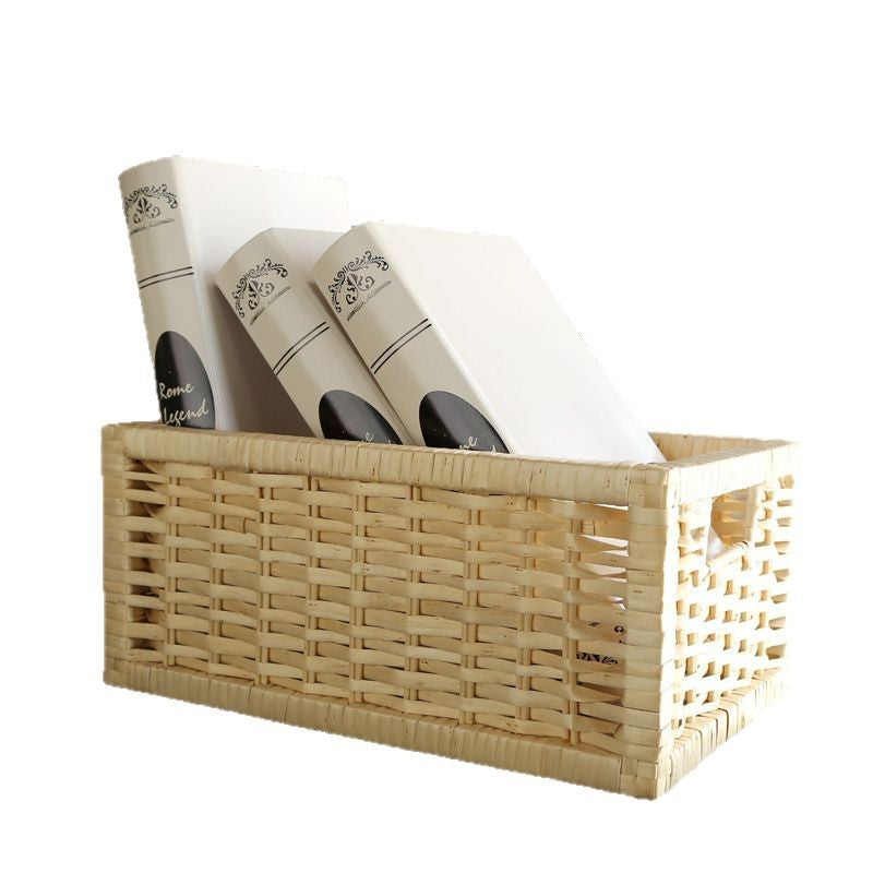 Storage Basket with Decorative Strawberry Fabric | Kelmera
