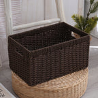 Storage Basket with Handles Handwoven Handcrafted | Kelmera