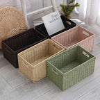 Storage Basket with Handles Handwoven Handcrafted | Kelmera