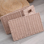 Storage Basket with Handles Handwoven Handcrafted | Kelmera