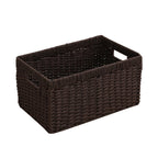 Storage Basket with Handles Handwoven Handcrafted | Kelmera