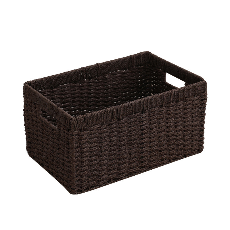 Storage Basket with Handles Handwoven Handcrafted | Kelmera