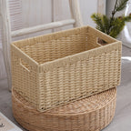 Storage Basket with Handles Handwoven Handcrafted | Kelmera