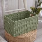 Storage Basket with Handles Handwoven Handcrafted | Kelmera