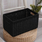 Storage Basket with Handles Handwoven Handcrafted | Kelmera