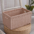 Storage Basket with Handles Handwoven Handcrafted | Kelmera
