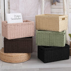 Storage Basket with Handles Handwoven Handcrafted | Kelmera