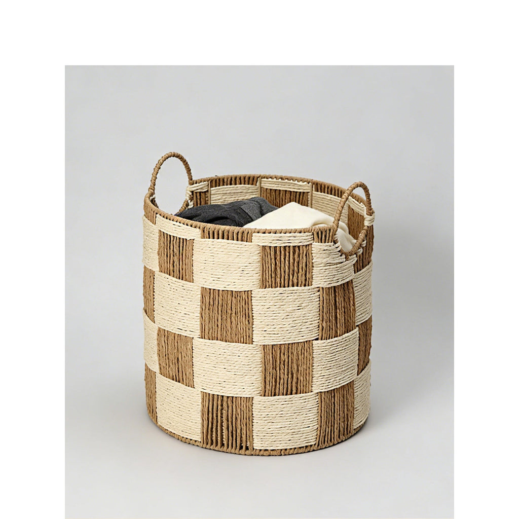 Storage Basket with Handles Two Small Large | Kelmera
