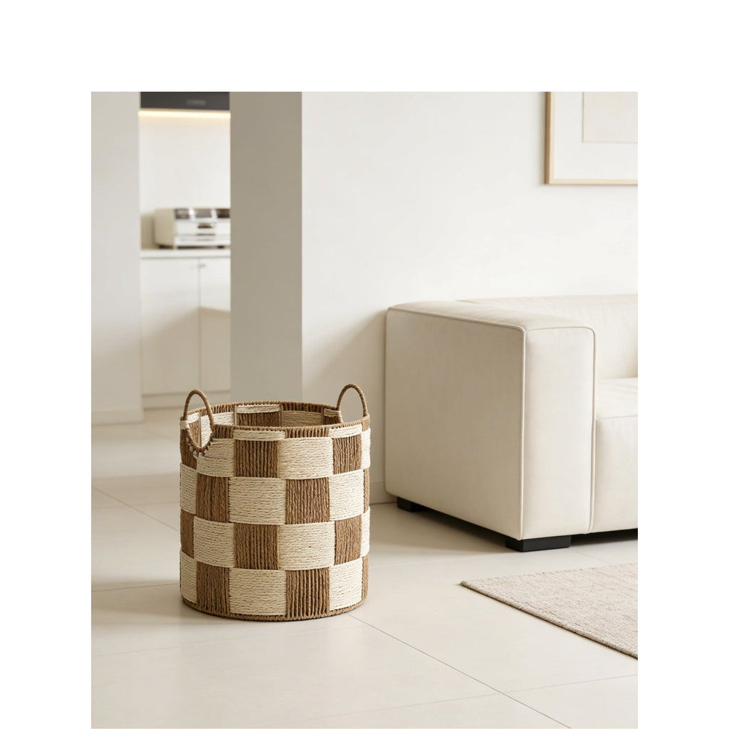 Storage Basket with Handles Two Small Large | Kelmera