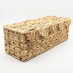 Storage Basket with Lid Khaki | Kelmera