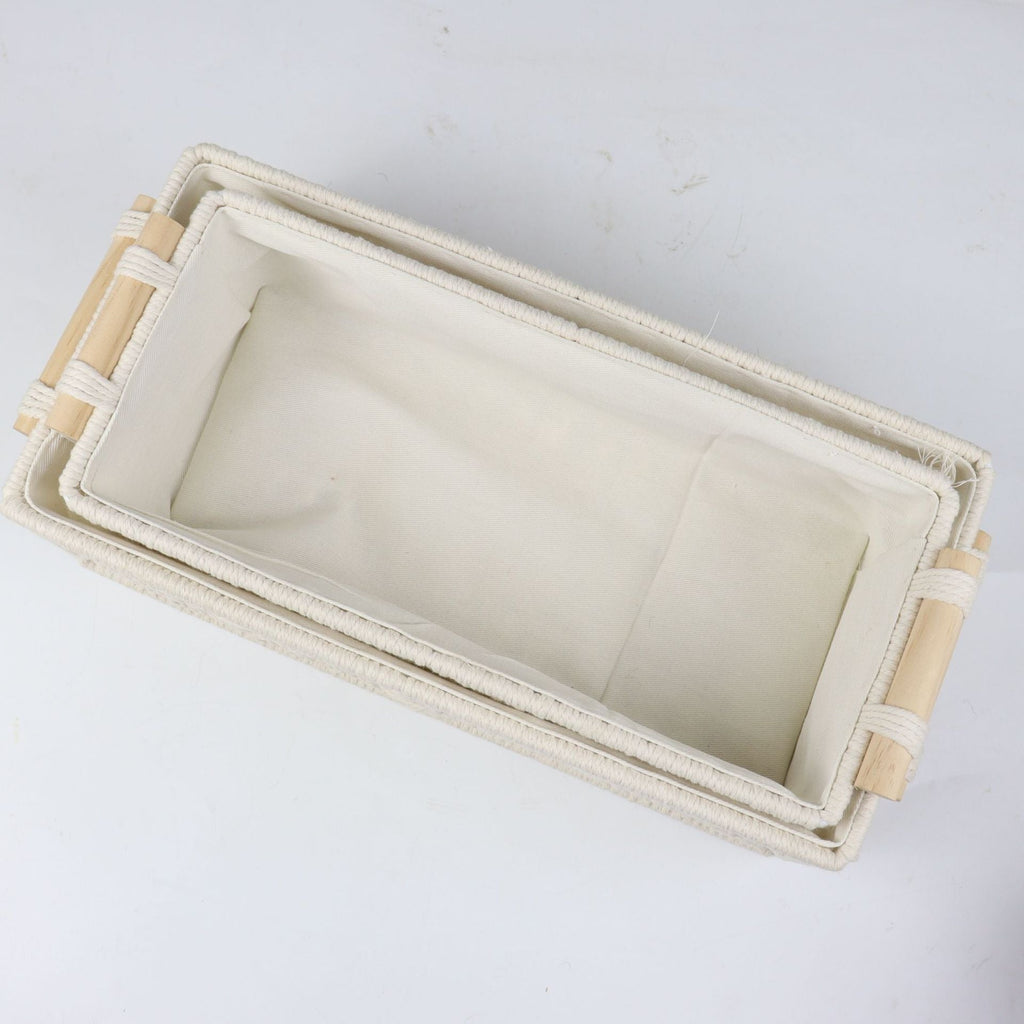 Storage Basket with Macrame Pattern | Kelmera