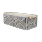 Storage Basket with Macrame Pattern | Kelmera