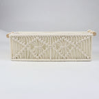 Storage Basket with Macrame Pattern | Kelmera