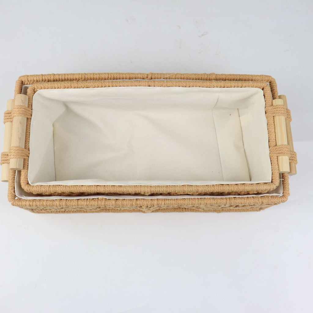 Storage Basket with Macrame Pattern | Kelmera