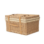 Storage Basket with Practical Lid Handwoven | Kelmera