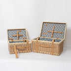 Storage Basket with Practical Lid Handwoven | Kelmera