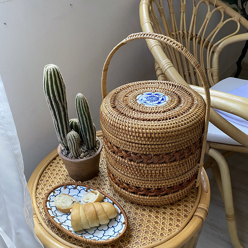 Storage Basket with Practical Lid | Kelmera