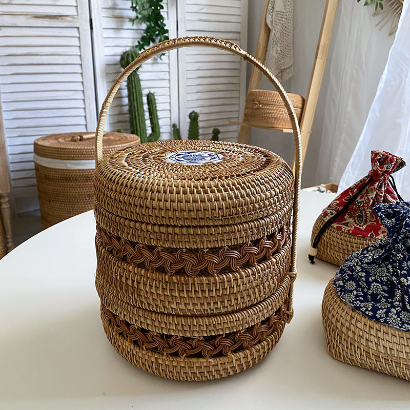 Storage Basket with Practical Lid | Kelmera