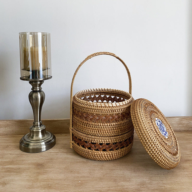 Storage Basket with Practical Lid | Kelmera