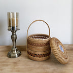 Storage Basket with Practical Lid | Kelmera