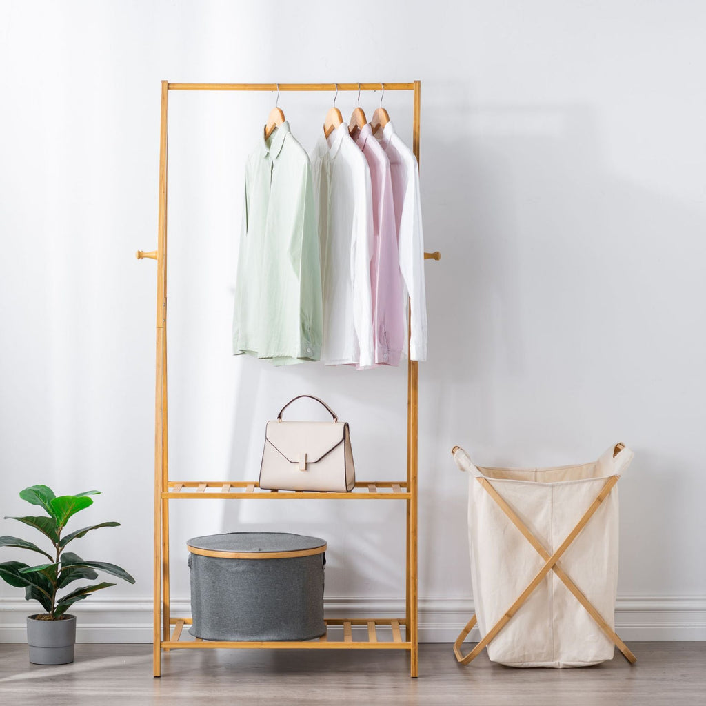 Storage Basket with Sturdy Bamboo Lid | Kelmera
