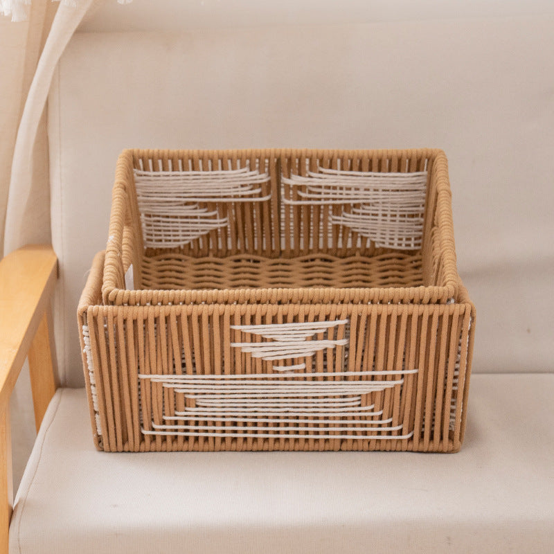 Storage Basket with Stylish Woven Design | Kelmera