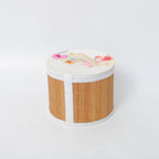 Storage Basket with Zipper and Floral Design | Kelmera