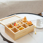Storage Basket Wood Handcrafted | Kelmera