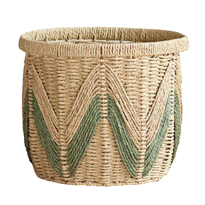 Storage Basket Woven Natural Fiber Handcrafted | Kelmera