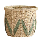 Storage Basket Woven Natural Fiber Handcrafted | Kelmera