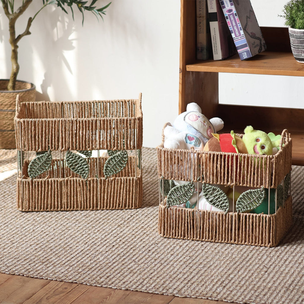 Storage Basket Woven Natural Fiber | Kelmera