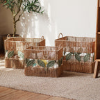 Storage Basket Woven Natural Fiber | Kelmera