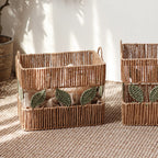 Storage Basket Woven Natural Fiber | Kelmera